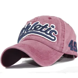 100% Washed Denim Baseball