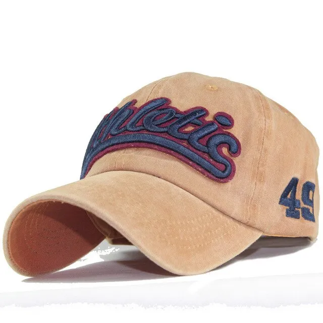 100% Washed Denim Baseball