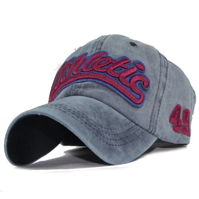 100% Washed Denim Baseball