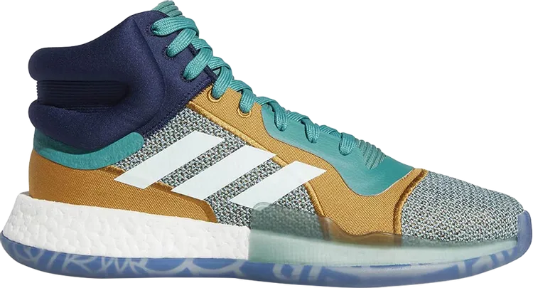 Adidas Marquee Boost 'Teal' Sneakers, Blue