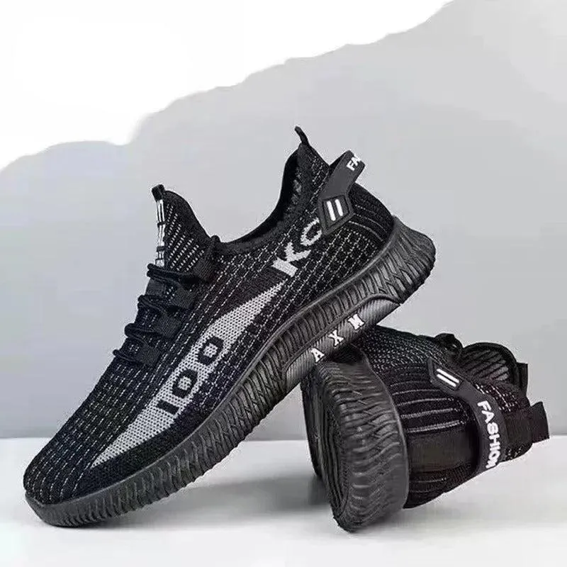 Andningsaktiva halkfria sneakers fr mn