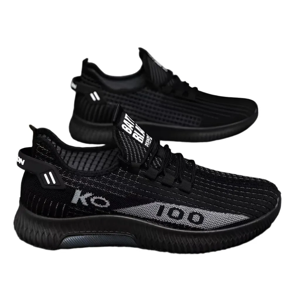 Andningsaktiva halkfria sneakers fr mn