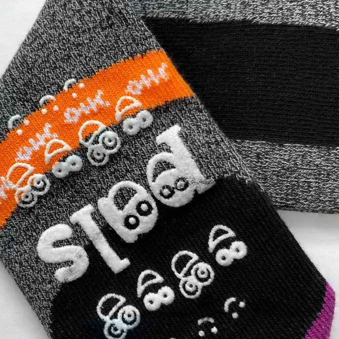 BAT & BLACK CAT MATCHY MISMATCHY SOCKS SET by Pals Socks