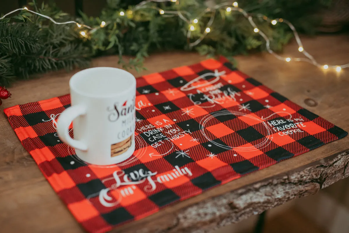 BEST SELLER OF THE SEASON - Christmas Eve Santa Snack Mat