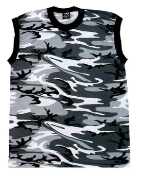 City Camo Muscle Shirt for men - Small Clearance