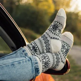 Creme Nordic Socks