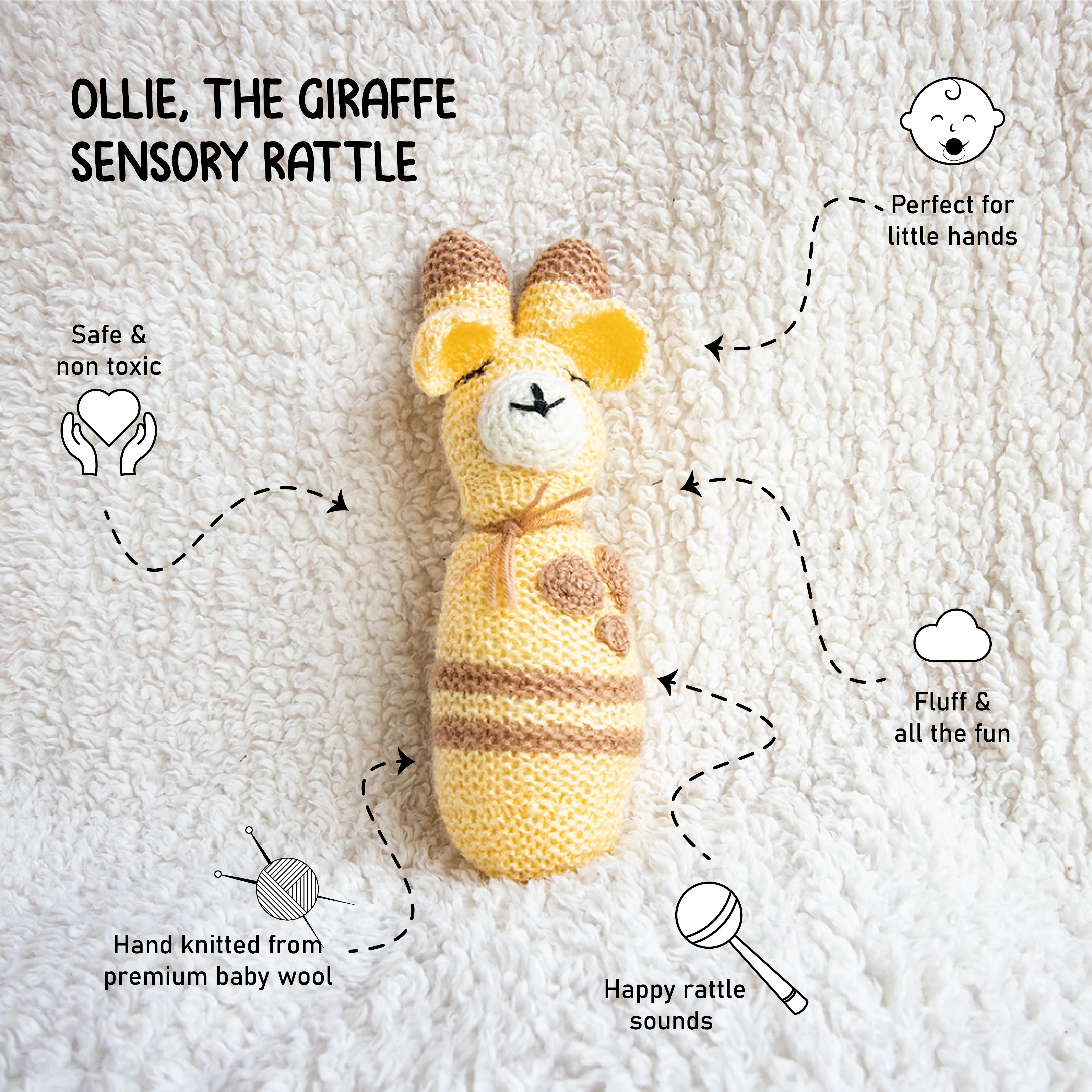 Cute Polka - Organic Gift "Basket Of Love"