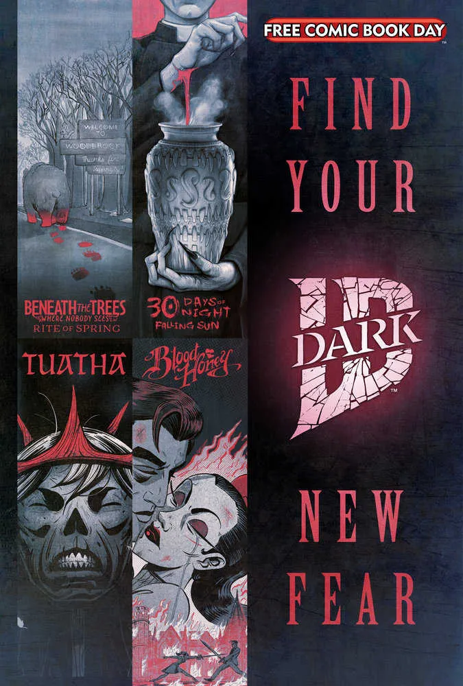 FCBD 2025 - IDW Dark Find Your New Fear (Mature) Free Comic Book Day 2025