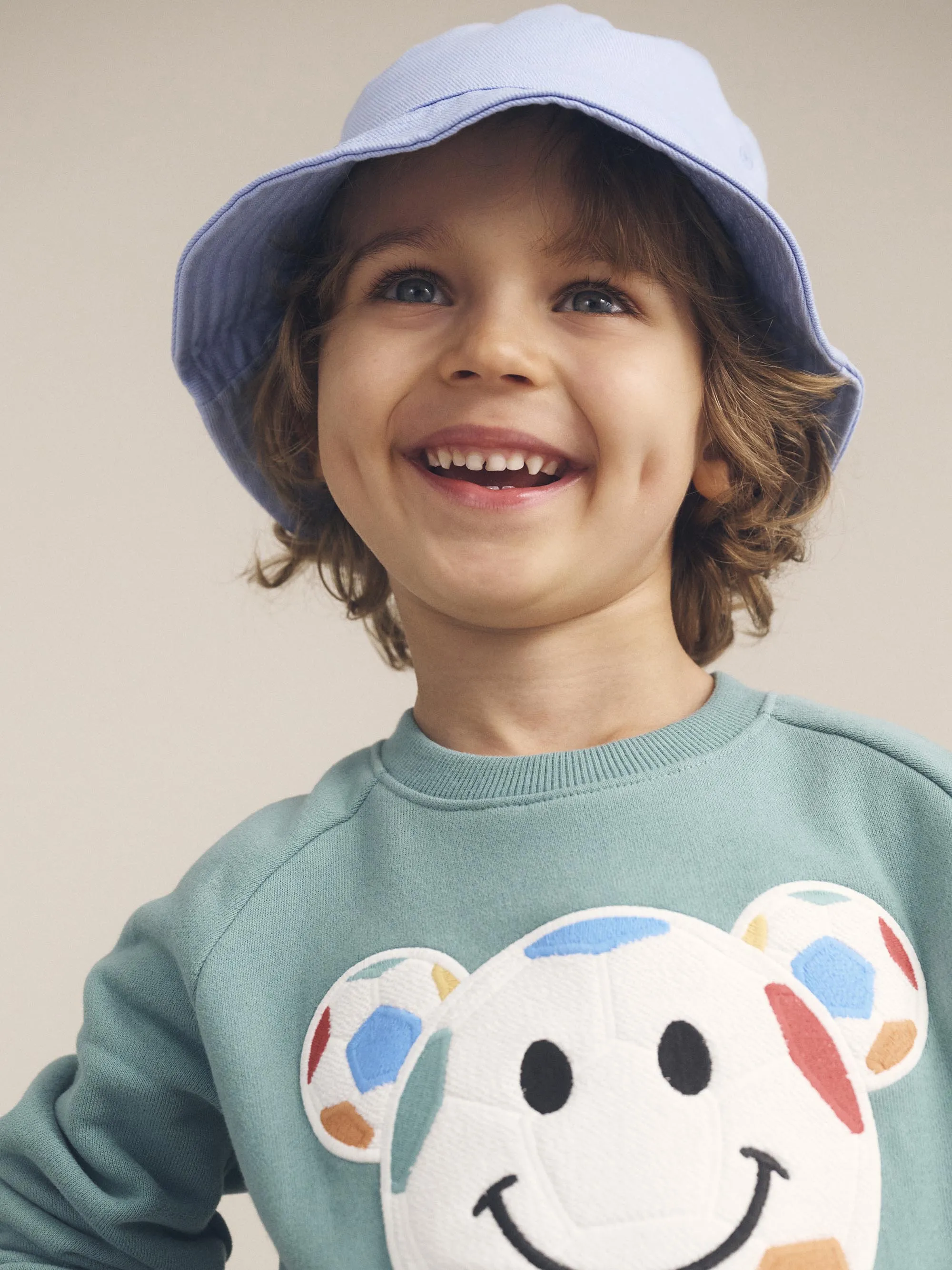 Huxbaby Smiley Soccer Drop Crotch Pant
