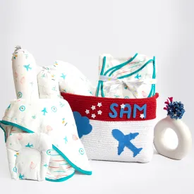 Lil Travellers - Organic Gift "Basket Of Love"