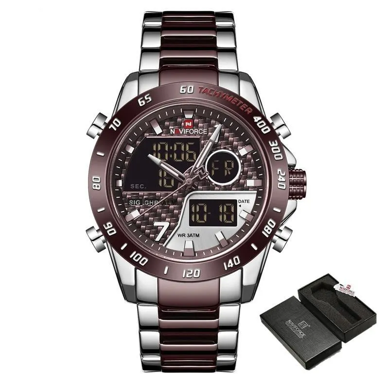 Militr sportklocka frn NAVIFORCE