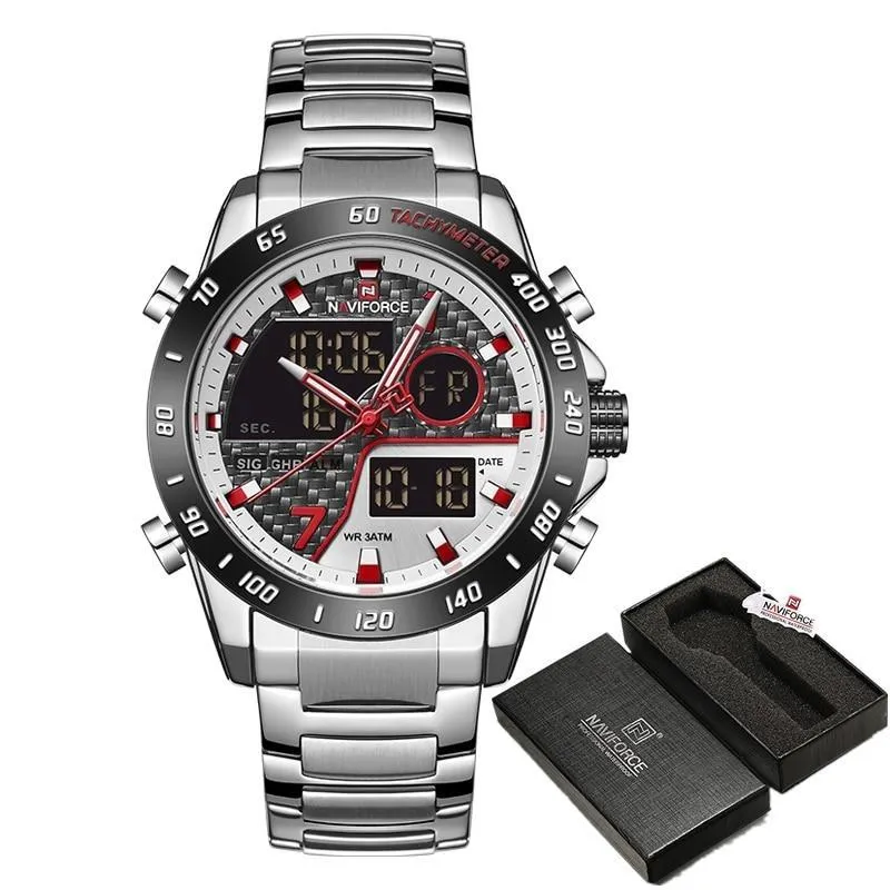 Militr sportklocka frn NAVIFORCE