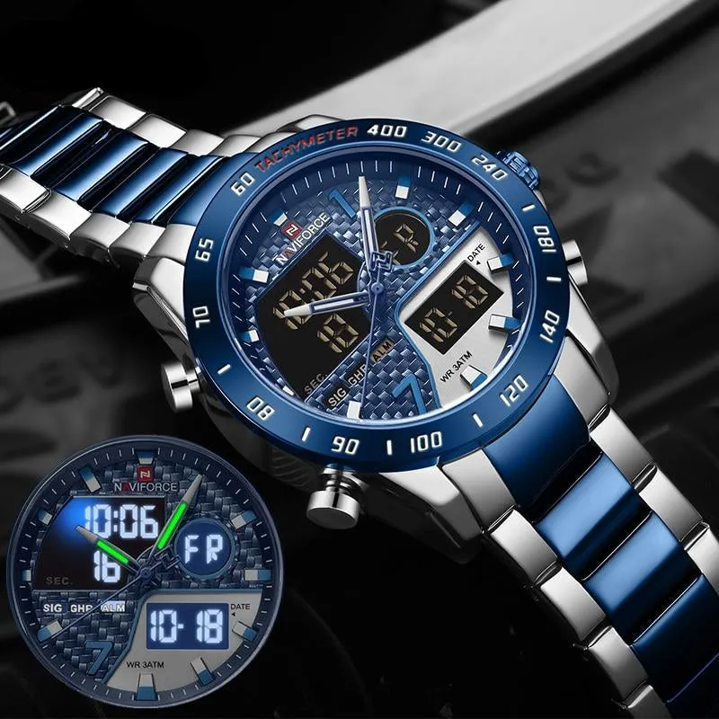 Militr sportklocka frn NAVIFORCE