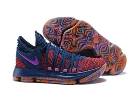 N KD 10 All-Star Santa Monica Ocean Fog Fuchsia Blast Hyper Crimson Men's Basketball Kevin Durant Sneakers