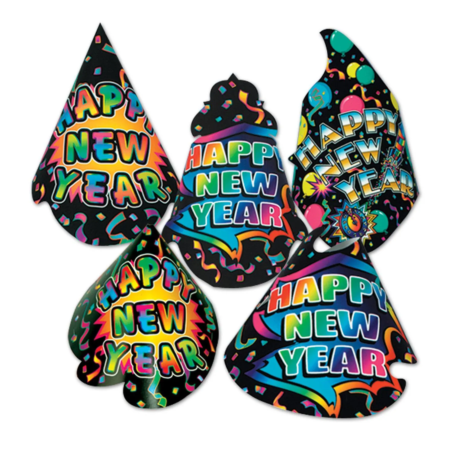 New Yorker New Year's Eve Party Hats (50 per Case)