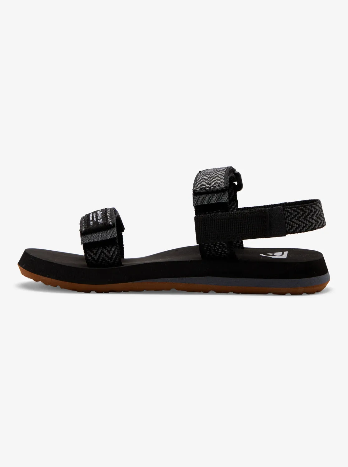 Quiksilver Kids' Monkey Caged Sandals Black/Grey/Black AQBL100337_XKSK