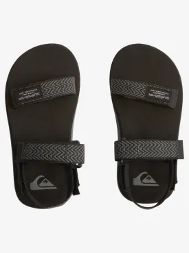 Quiksilver Kids' Monkey Caged Sandals Black/Grey/Black AQBL100337_XKSK