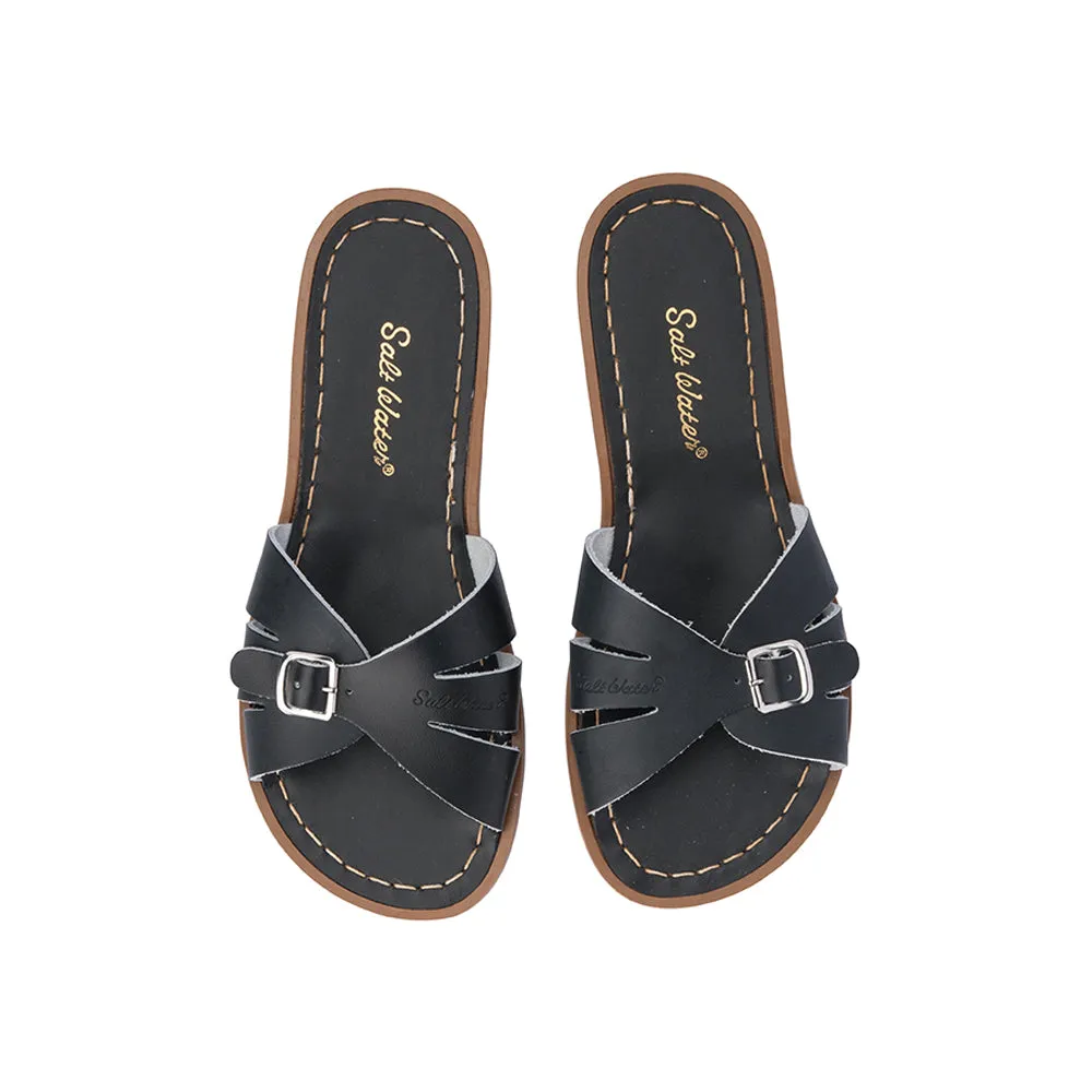 Saltwater Sandals Adults Classic Slides - Black