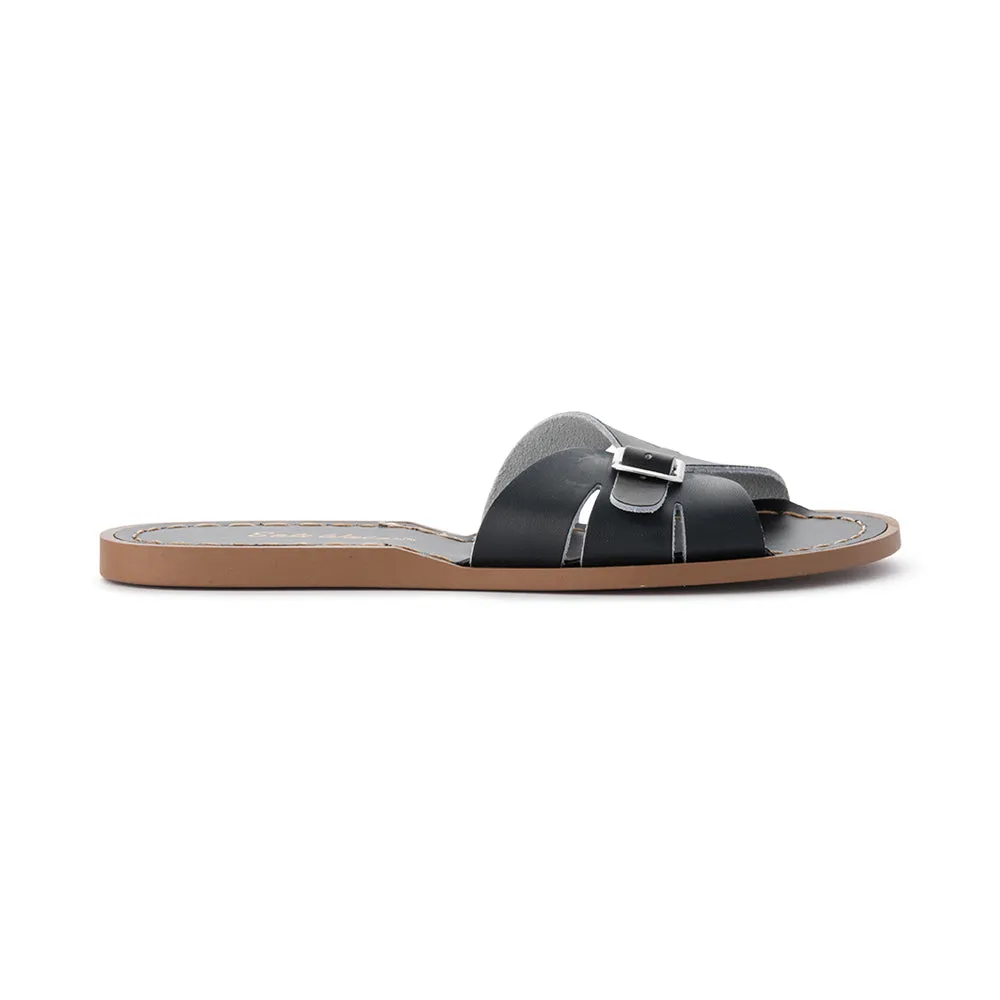 Saltwater Sandals Adults Classic Slides - Black