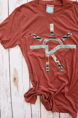 Sedona Turquoise Custom Brand Tee