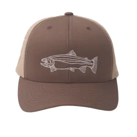 Steelhead Curved Bill Trucker Hat