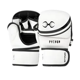 Sting Python MMA Sparring Gloves - White