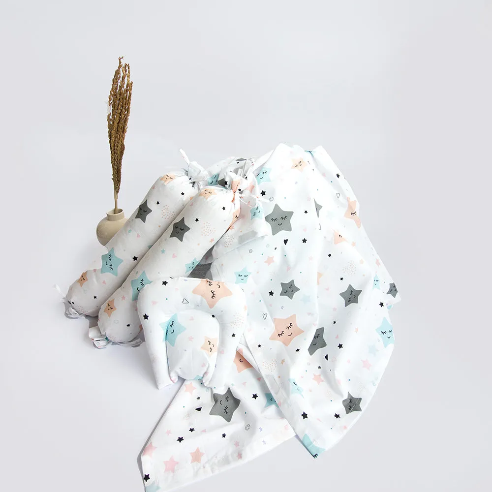 Twinkly Stars - Organic Gift "Basket Of Love"