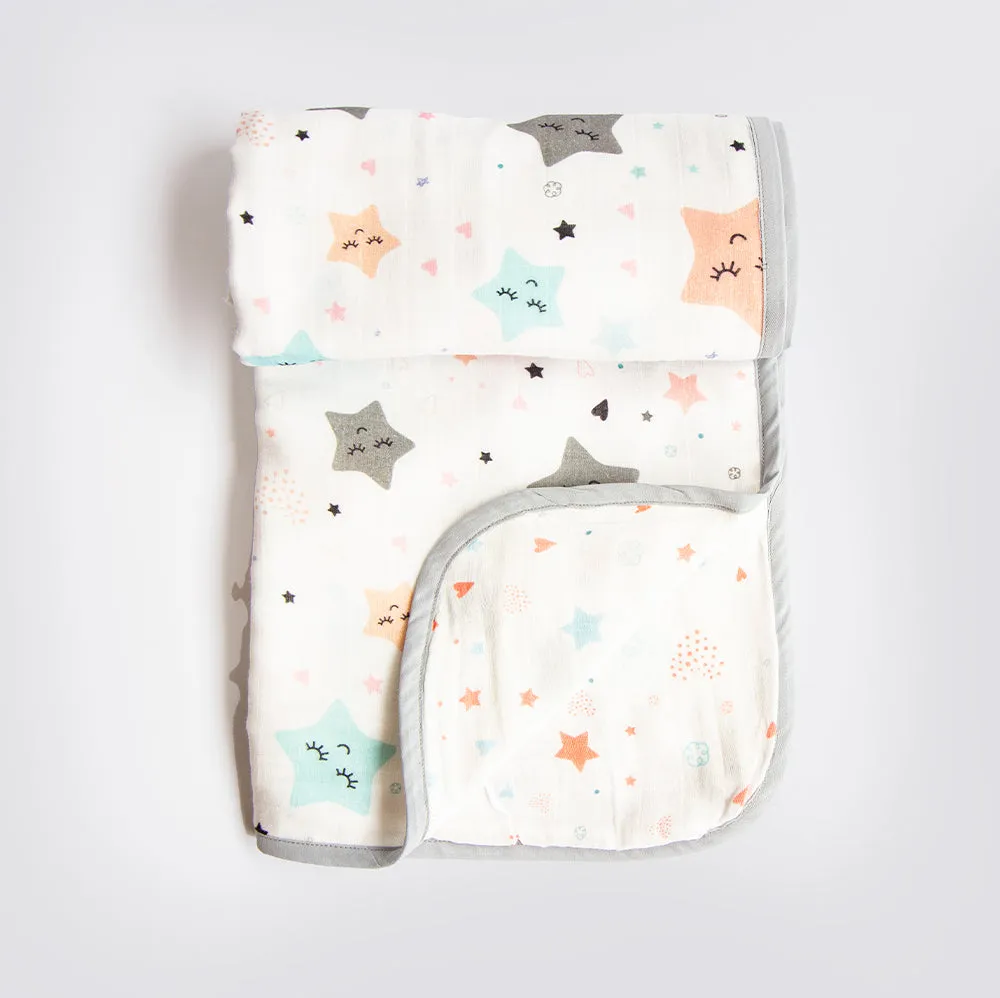 Twinkly Stars - Organic Gift "Basket Of Love"