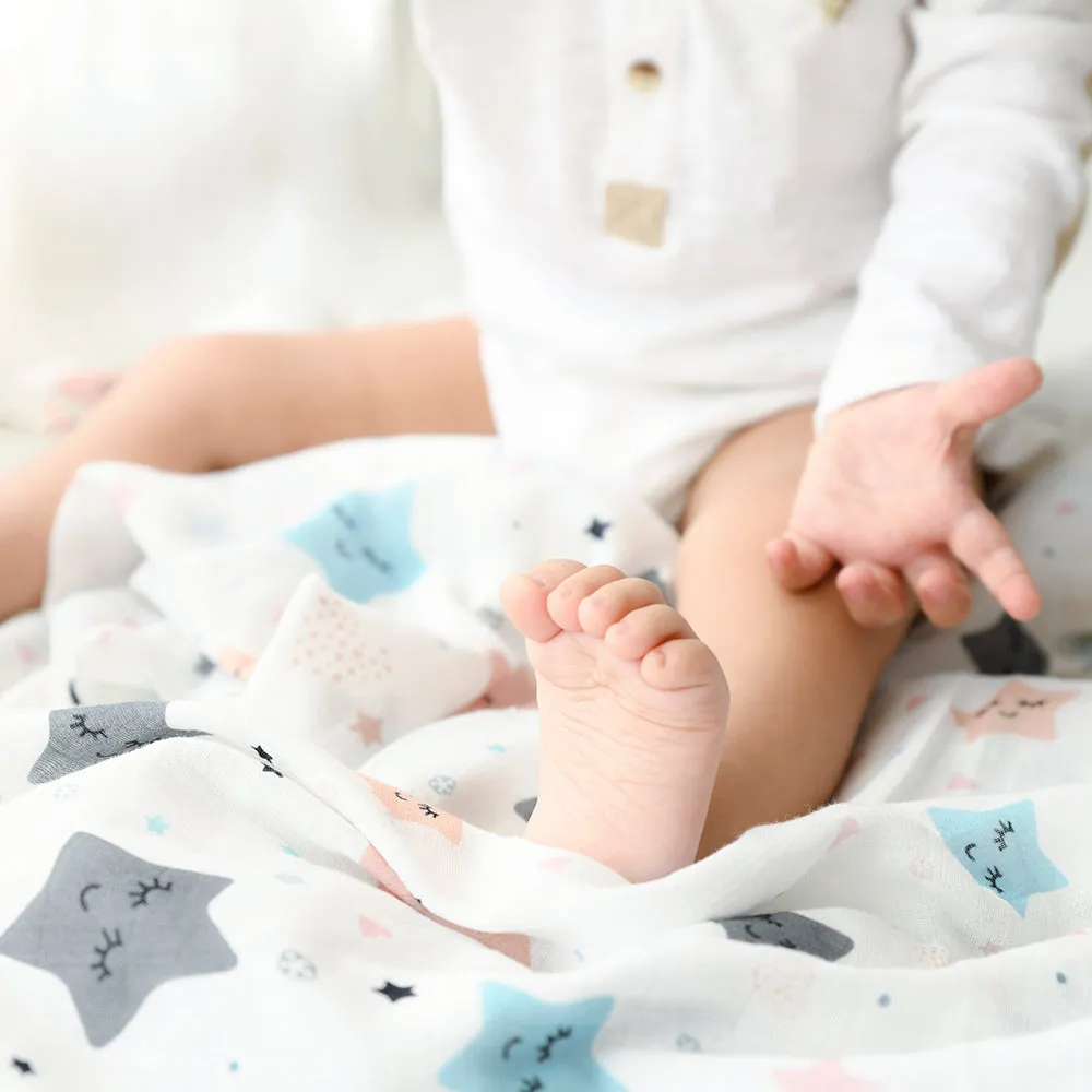 Twinkly Stars - Organic Gift "Basket Of Love"