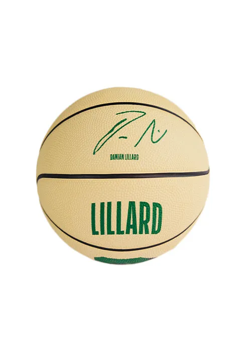 Wilson Damian Lillard Milwaukee Bucks Mini Basketball