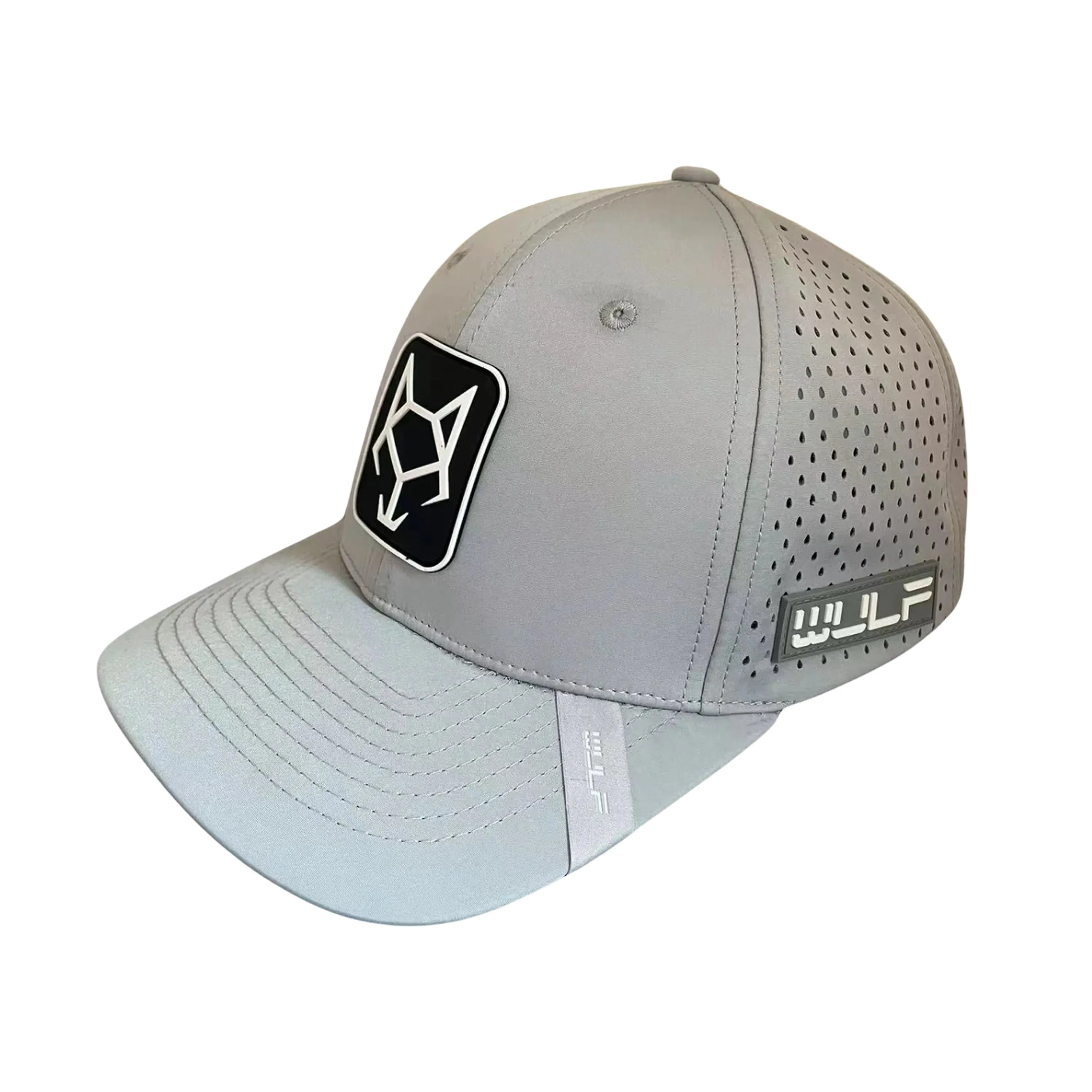WULF Grey Hat with WULF Square Icon